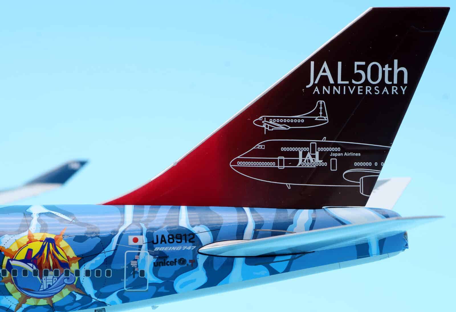 JC Wings 1:200 JAL Japan Airlines Boeing B747-400 'Dream Express 