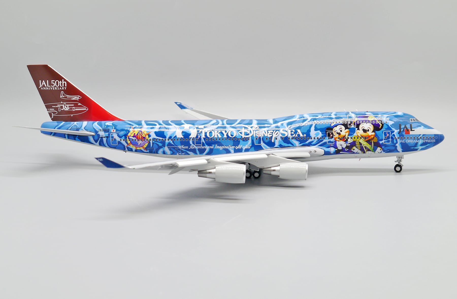 ホビー・楽器・アートB747-4D JAL Disney SWEET #2