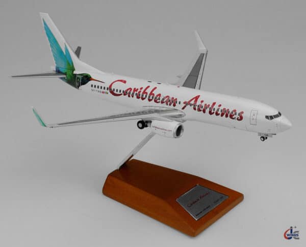 JC Wings 1:200 Caribbean Airlines Boeing B737-800w 9Y-TAB (LH2003) - Image 4