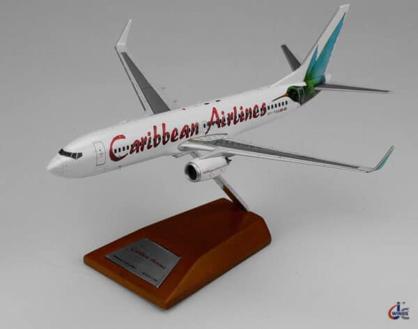 JC Wings 1:200 Caribbean Airlines Boeing B737-800w 9Y-TAB (LH2003) - Image 3