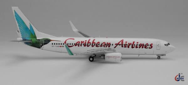 JC Wings 1:200 Caribbean Airlines Boeing B737-800w 9Y-TAB (LH2003) - Image 5
