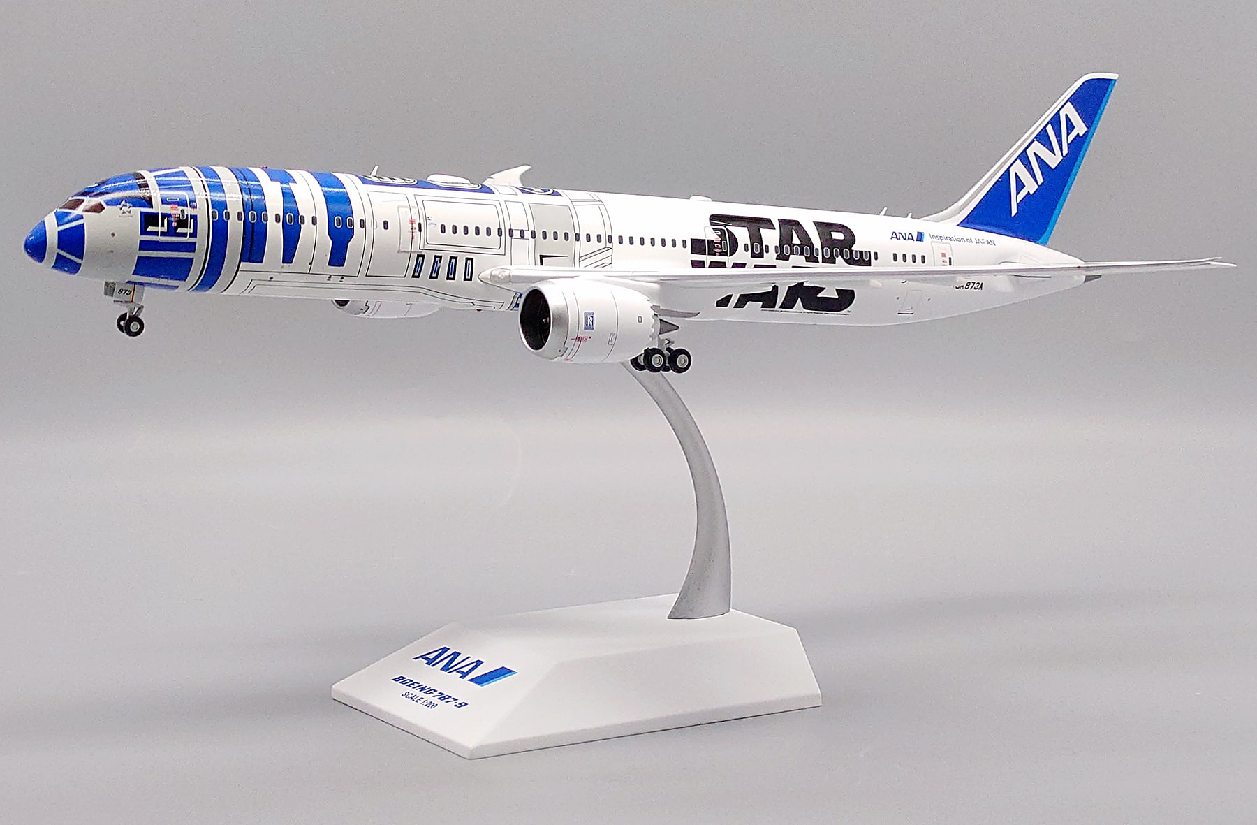 【日本売品】B787-9 ANA 全日空 特別塗装 「R2-D2」 JA873A 1/200 模型/プラモデル