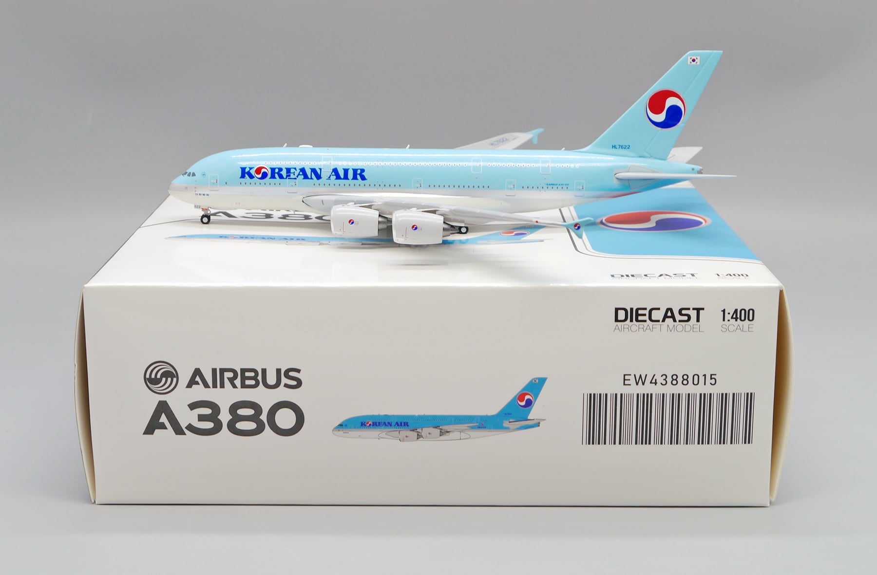 JC Wings 1:400 Korean Air Airbus A380-800 HL7622 (EW4388015 