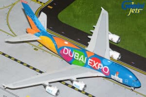Gemini Jets 1:200 Emirates Airbus A380-800 "Dubai Expo - Be Part of the Magic" A6-EEW (G2UAE1150)