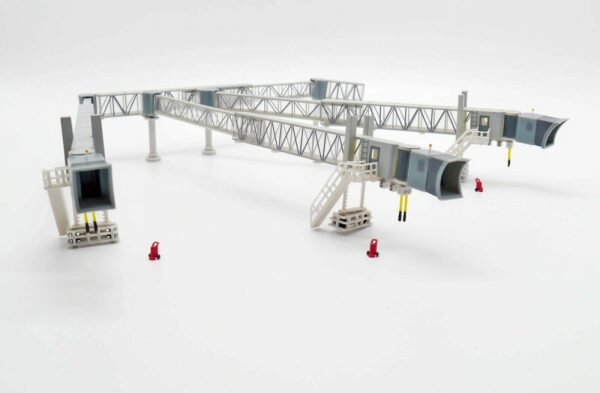 JC Wings Airport 1:200 Aircraft Passenger Aerobridge 'A380 Type - Transparent' (LH2277) - Image 2
