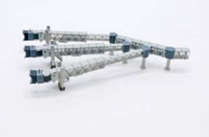 JC Wings Airport 1:400 Aircraft Passenger Aerobridge "A380 Type - Transparent" (LH4218)