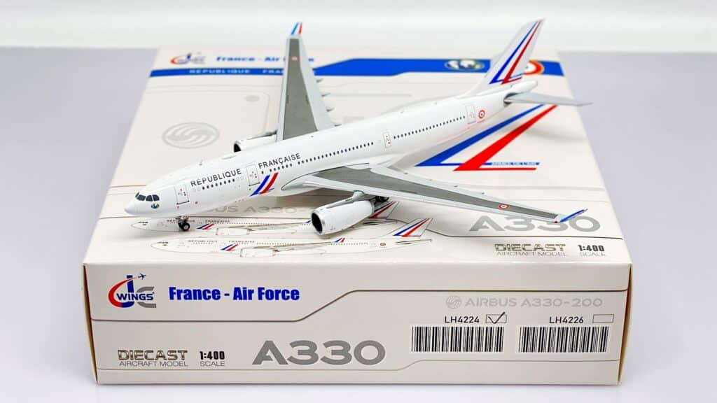 JC Wings 1:400 Armee de l'Air Francaise (French Air Force) Airbus A330 ...