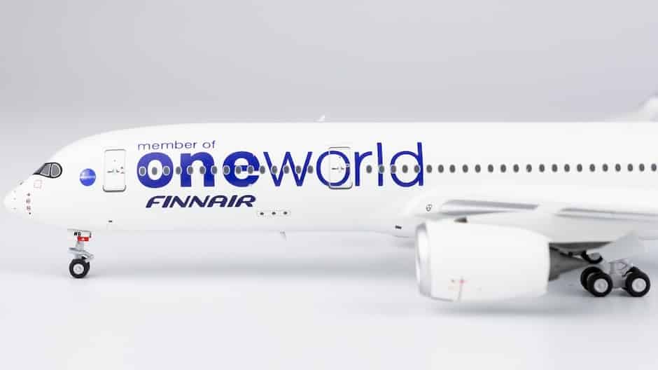 NG Model 1:400 Finnair Airbus A350-900 XWB 'OneWorld' OH-LWB 