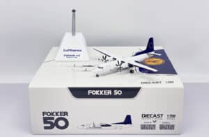 JC Wings 1:200 Team Lufthansa Fokker F.50 D-AFKU (SA2022)