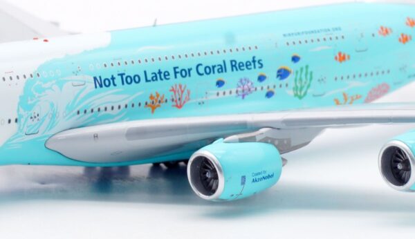 Aviation 400 1:400 Hi Fly Malta Airbus A380-800 "Save the Coral Reefs" 9H-MIP (AV4187) - Image 11