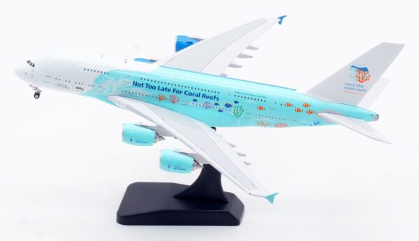 Aviation 400 1:400 Hi Fly Malta Airbus A380-800 "Save the Coral Reefs" 9H-MIP (AV4187) - Image 3