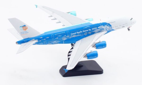 Aviation 400 1:400 Hi Fly Malta Airbus A380-800 "Save the Coral Reefs" 9H-MIP (AV4187) - Image 4