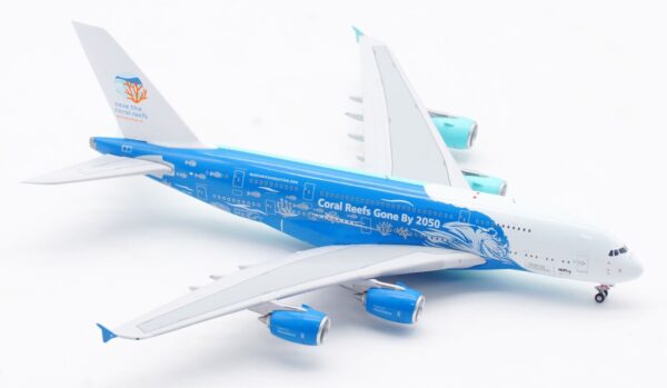 Aviation 400 1:400 Hi Fly Malta Airbus A380-800 "Save the Coral Reefs" 9H-MIP (AV4187) - Image 5