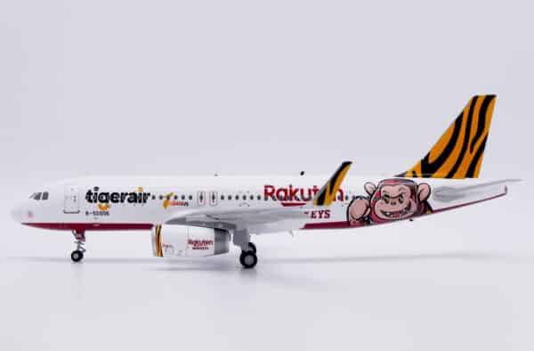 JC Wings 1:200 Tigerair Taiwan Airbus A320-200S "Rakuten Monkeys" B-50006 (EW2320015)