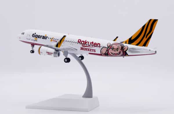 JC Wings 1:200 Tigerair Taiwan Airbus A320-200S "Rakuten Monkeys" B-50006 (EW2320015) - Image 11