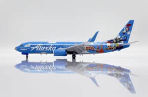 JC Wings 1:200 Alaska Airlines Boeing B737-800S 'Pixar Pier - Flaps Down' N537AS (EW2738004A)