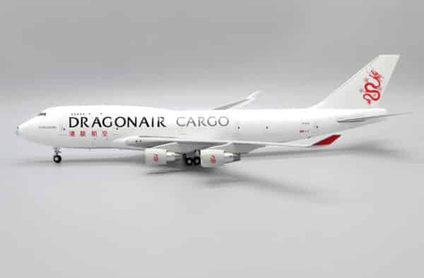 JC Wings 1:200 Dragonair Cargo Boeing B747-400(BCF) 'Cathay Pacific Nose' B-KAE (EW2744002)