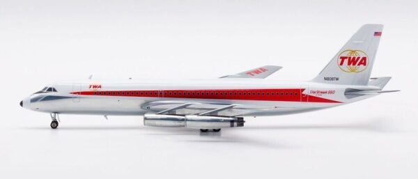 InFlight 200 1:200 Trans World Airlines (TWA) Convair CV-880 N806TW (IF880TW0129P) - Image 8