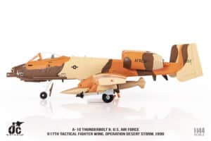 JC Wings Military 1:144 United States Air Force (USAF) Fairchild Republic A-10C Thunderbolt II, 47th TFS "Dogpatchers" 76-0552 (JCW-144-A10-004)