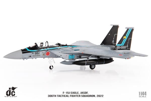 JC Wings Military 1:144 Japan Air Self-Defence Force (JASDF) Mitsubishi F-15J Eagle "Top Gun 2" 52-8951 (JCW-144-F15-006) - Image 8