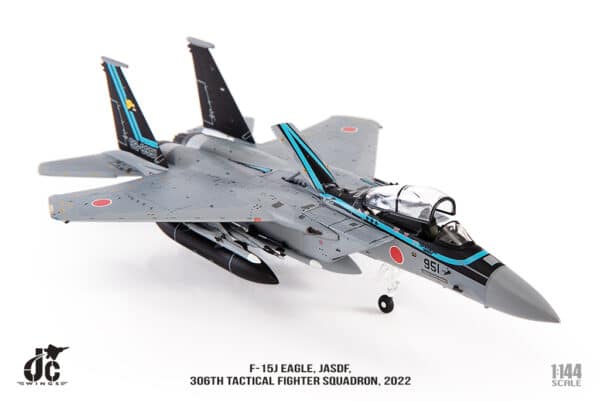 JC Wings Military 1:144 Japan Air Self-Defence Force (JASDF) Mitsubishi F-15J Eagle "Top Gun 2" 52-8951 (JCW-144-F15-006) - Image 16
