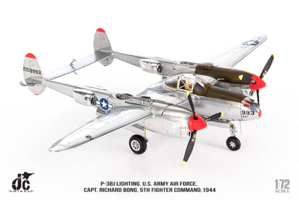 JC Wings Military 1:72 United States Army Air Force (USAAF) Lockheed P-38J Lightning "Marge" 42-103993 (JCW-72-P38-003) - Image 10