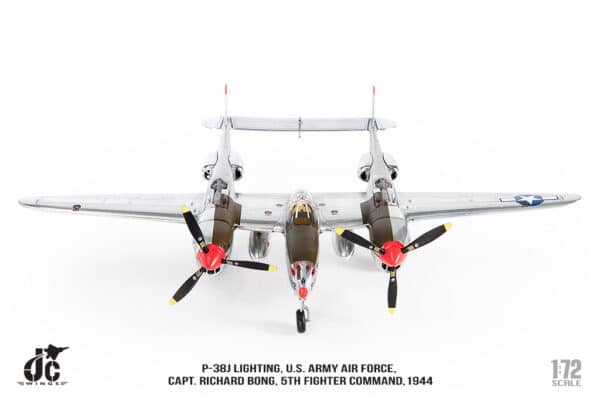 JC Wings Military 1:72 United States Army Air Force (USAAF) Lockheed P-38J Lightning "Marge" 42-103993 (JCW-72-P38-003) - Image 16