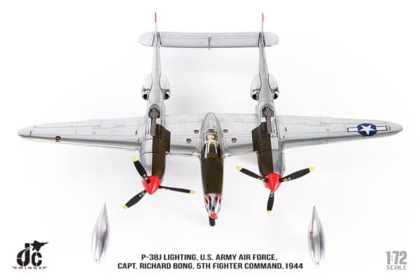 JC Wings Military 1:72 United States Army Air Force (USAAF) Lockheed P-38J Lightning "Marge" 42-103993 (JCW-72-P38-003) - Image 18