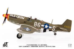 JC Wings Military 1:72 United States Army Air Force (USAAF) North American P-51D Mustang "Old Crow" B6-S / 44-14450 (JCW-72-P51-004)