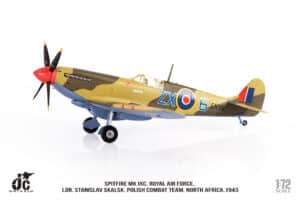 JC Wings Military 1:72 Royal Air Force (RAF) Supermarine Spitfire Mk IXc "Stanislav Skalsk" ZX-6 / EN315 (JCW-72-SPF-003)