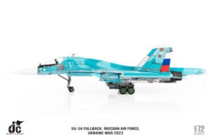 JC Wings Military 1:72 Russian Air Force Sukhoi Su-34 Fullback, Ukraine Invasion, 2022 Red 35 RF-81255 (JCW-72-SU34-008)