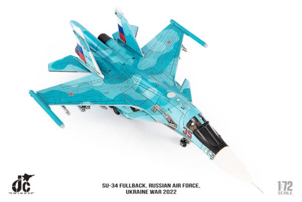 JC Wings Military 1:72 Russian Air Force Sukhoi Su-34 Fullback, Ukraine Invasion, 2022 Red 35 RF-81255 (JCW-72-SU34-008) - Image 14
