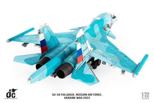JC Wings Military 1:72 Russian Air Force Sukhoi Su-34 Fullback, Ukraine Invasion, 2022 Red 35 RF-81255 (JCW-72-SU34-008) - Image 17