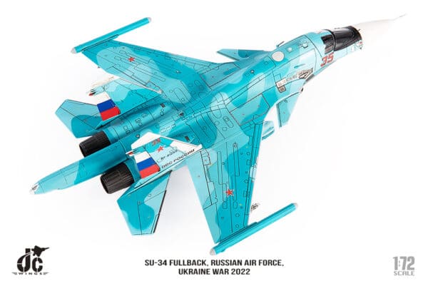 JC Wings Military 1:72 Russian Air Force Sukhoi Su-34 Fullback, Ukraine Invasion, 2022 Red 35 RF-81255 (JCW-72-SU34-008) - Image 18