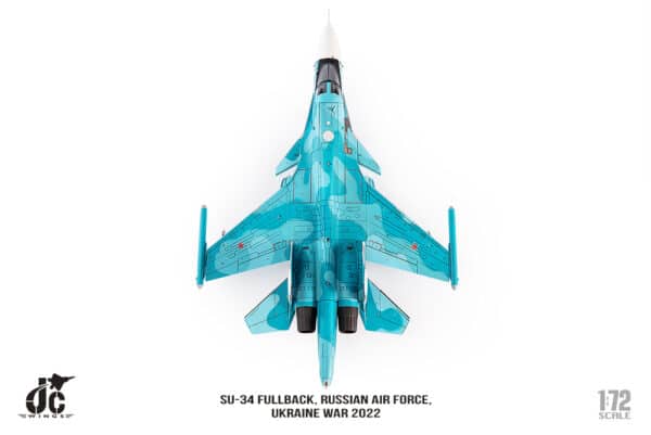 JC Wings Military 1:72 Russian Air Force Sukhoi Su-34 Fullback, Ukraine Invasion, 2022 Red 35 RF-81255 (JCW-72-SU34-008) - Image 5