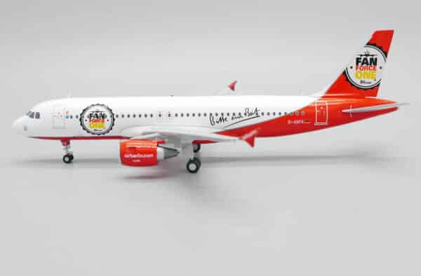 JC Wings 1:200 Air Berlin Airbus A320-200 "Bitburger Fan Force One" D-ABFK (LH2202)
