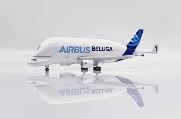 JC Wings Interactive Series 1:400 Airbus Transport International Airbus A300B4-600ST F-GSTA (LH4304C) - Image 5