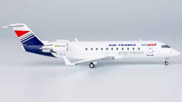 NG Models 1:200 Air France Air Inter Express (Brit Air) Bombardier CRJ-100ER F-GRJA (NG52067) - Image 2