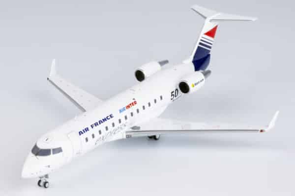 NG Models 1:200 Air France Air Inter Express (Brit Air) Bombardier CRJ-100ER F-GRJA (NG52067) - Image 4