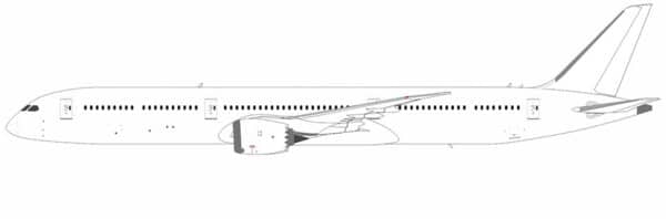 NG Model 1:400 Blank Model Boeing B787-10 Dreamliner (NG56026)