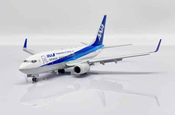 JC Wings 1:200 ANA All Nippon Airways Boeing B737-700w "Aviationtag Edition - Flaps Down" JA02AN (SA2023A) - Image 2