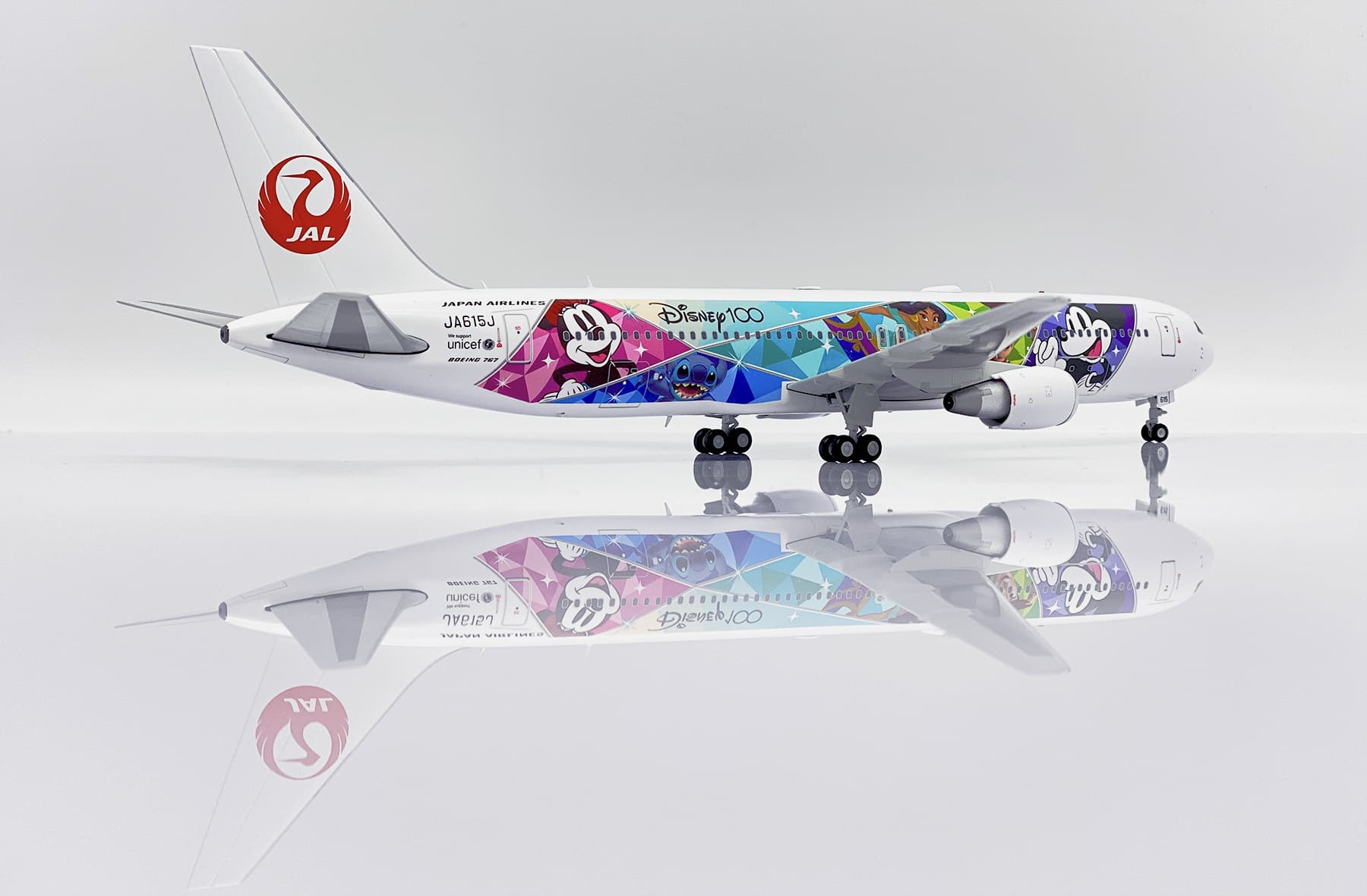 JAL jcwings ボーイング767-300ER 1/200
