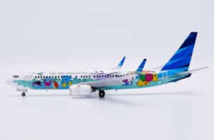 JC Wings 1:200 Garuda Indonesia Boeing B737-800w "Pikachu Jet GA-1 - Flaps Up" PK-GMU (SA2064)