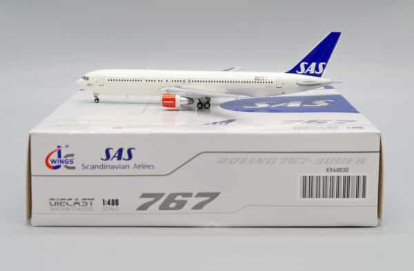 JC Wings 1:400 SAS Scandinavian Airlines Boeing B767-300(ER) 'Ingegerd Viking' LN-RCH (XX40030)
