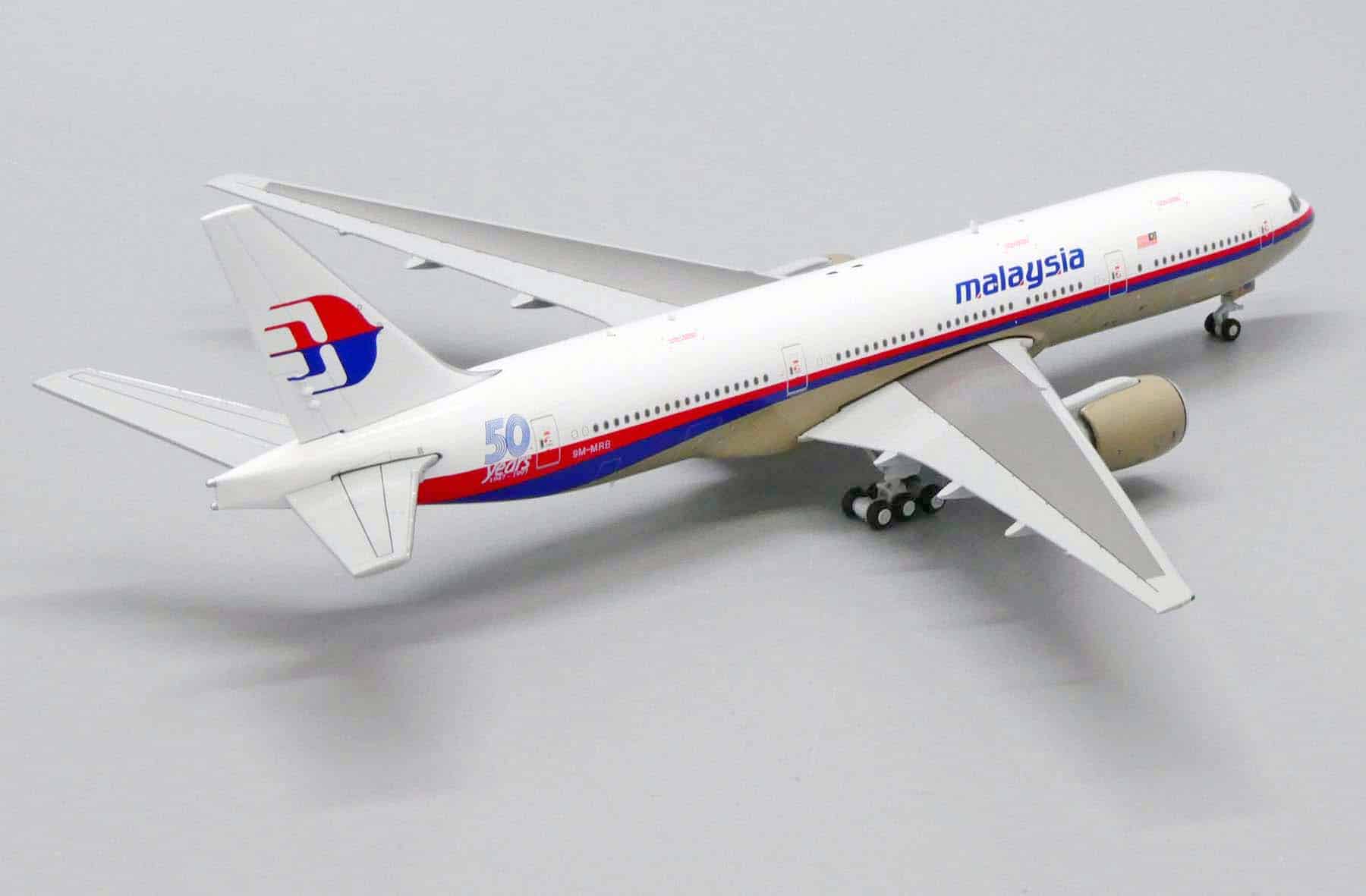 JC Wings 1:400 Malaysia Airlines Boeing B777-200(ER) 