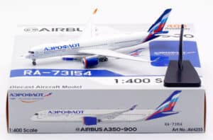 Aviation 400 1:400 Aeroflot - Russian Airlines Airbus A350-900 XWB RA-73154 (AV4255)