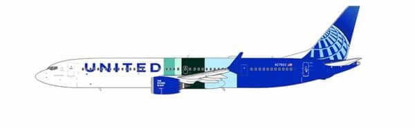 NG Models 1:400 United Airlines Boeing B737 MAX 10 