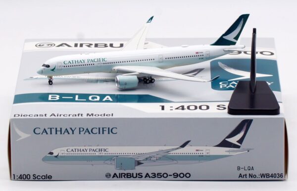 Aviation 400 1:400 Cathay Pacific Airbus A350-900 XWB B-LQA (WB4036)