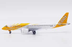 JC Wings 1:400 Scoot Singapore Embraer E190-E2 "Explorer 3.0" 9V-THA (XX40240)