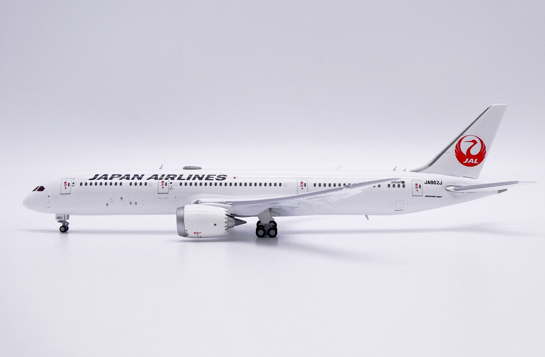 (6月前半まで) 1/400 JC wings JAL 787-9 JA877J JC Wings 1:400 JAL Japan Airlines Boeing B787-9 Dreamliner